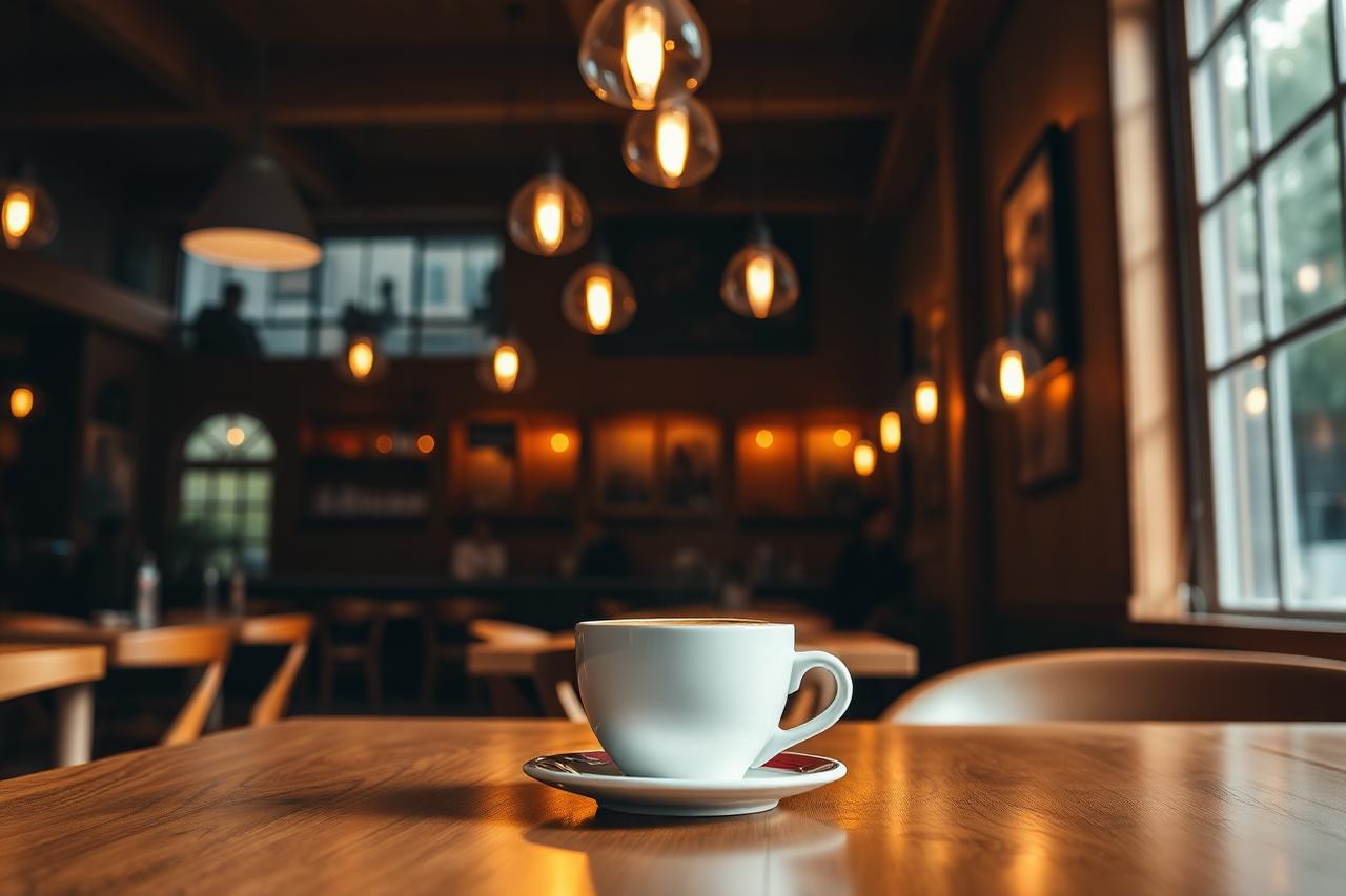 Café photography by Tanishq Sharma
