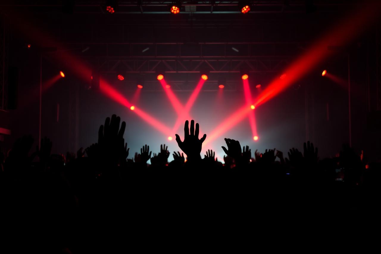 Concert photography by Tanishq Sharma